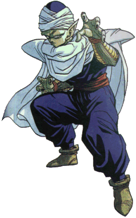 [Image: Piccolo in fighting stance]